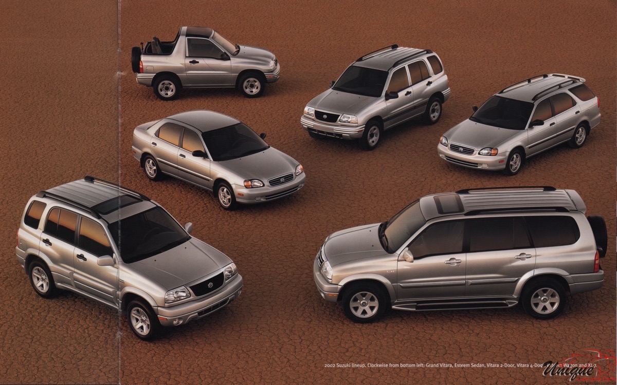 2002 Suzuki Brochure Page 6